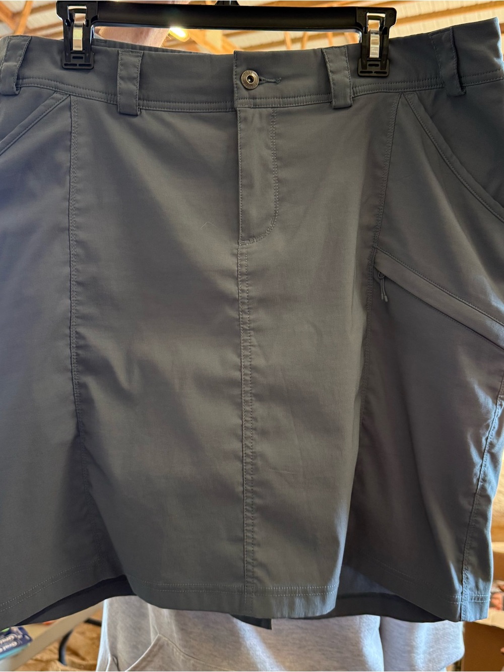 Duluth Women's Skort, Gray, 18